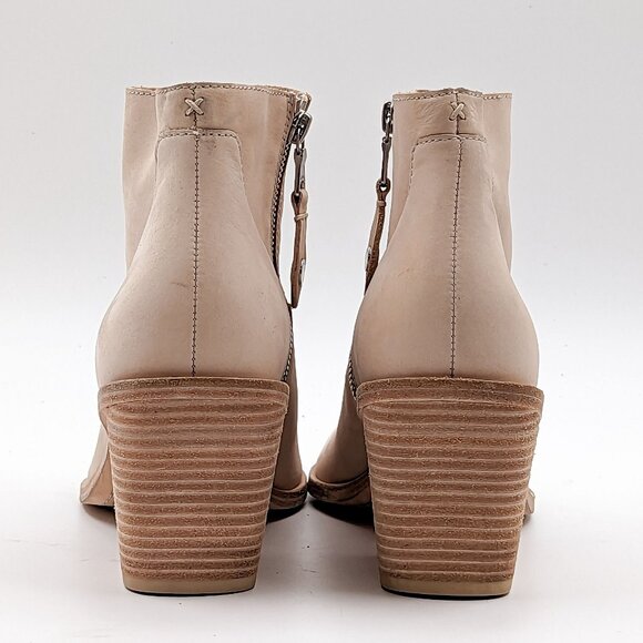 Rag&Bone Women Razor Nubuck Western Block heel ankle Boots size 9US EUR 39.5 - Picture 3 of 8